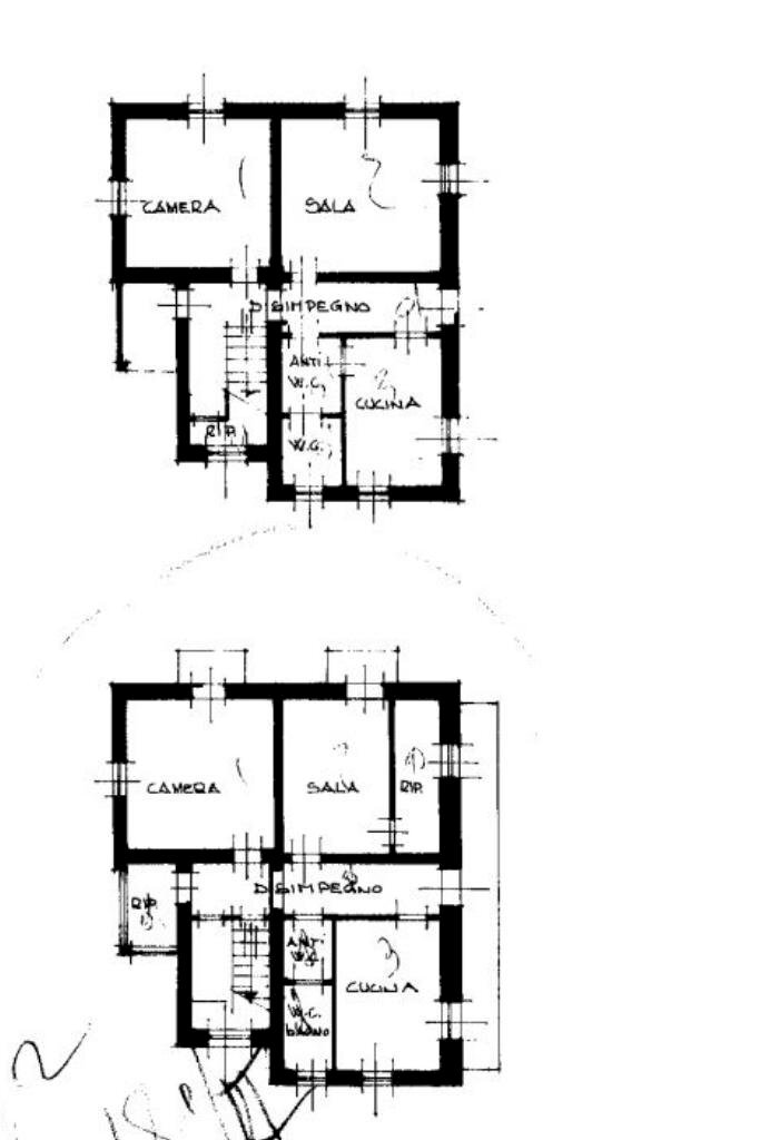 Casa indipendente Via Colombo, Mottalciata - planimetria 1