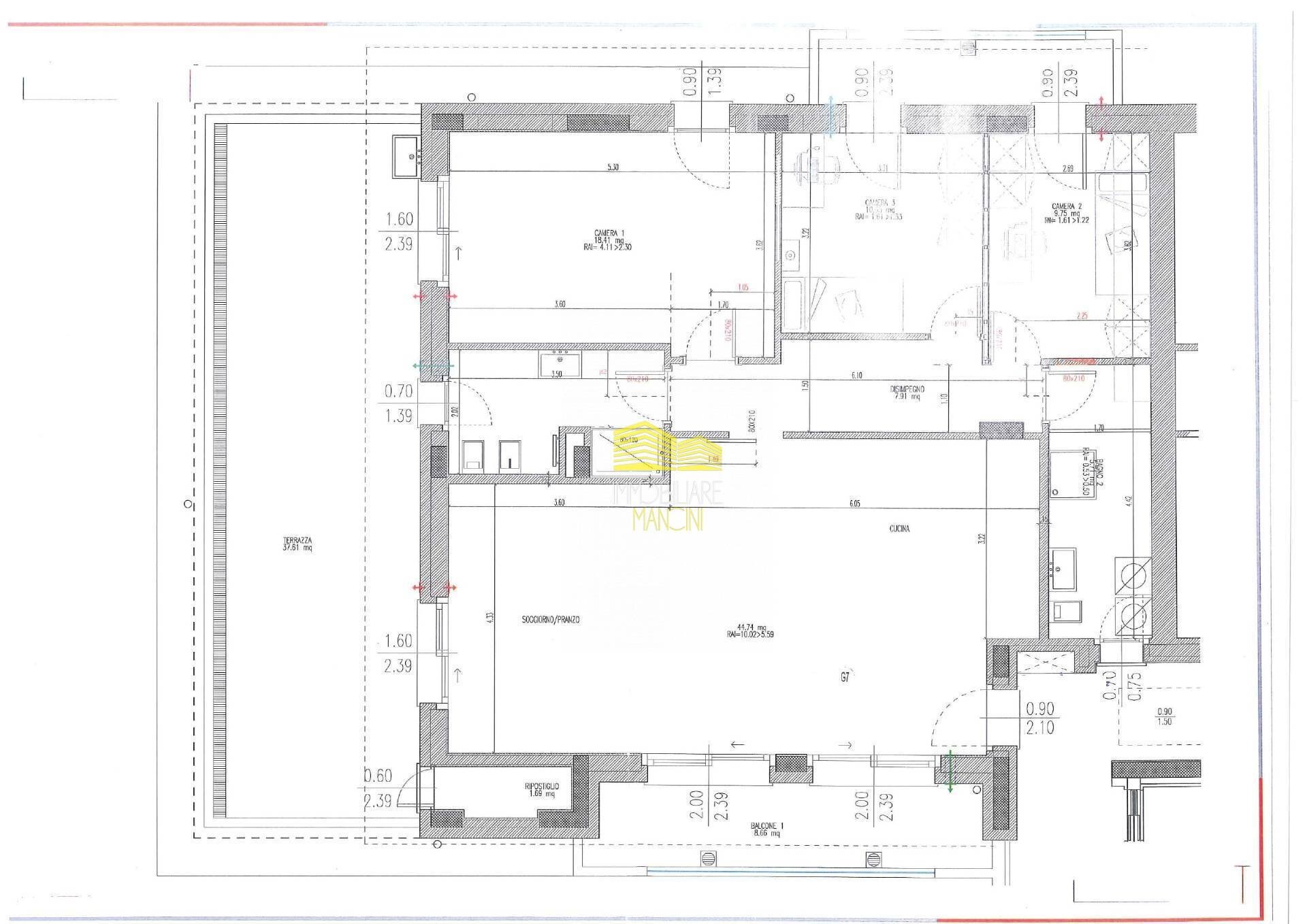 Foto 41 - Attic VIA MADRE TERESA DI CALCUTTA, Pozzo d'Adda - floor plans 1
