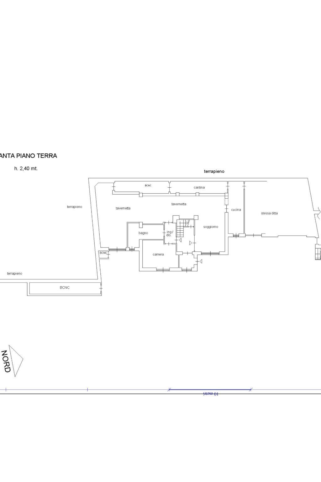 Villa Regione Pignere, Ceres - floor plans 1