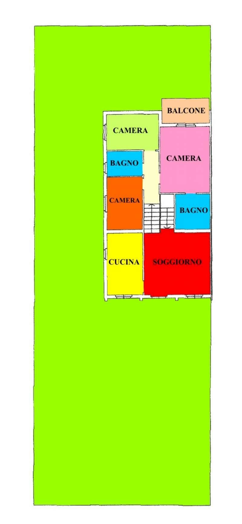 503 abitazione - Villa via Brescia, Crema - floor plans 1
