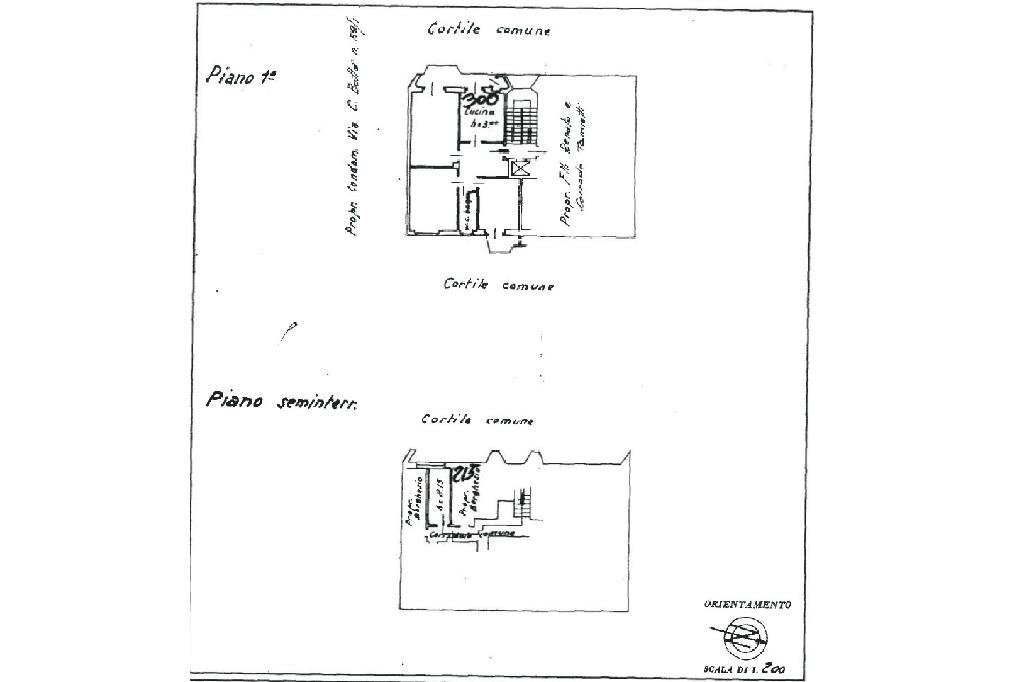 Quadrilocale Via C. Botta, Castellamonte - planimetria 1