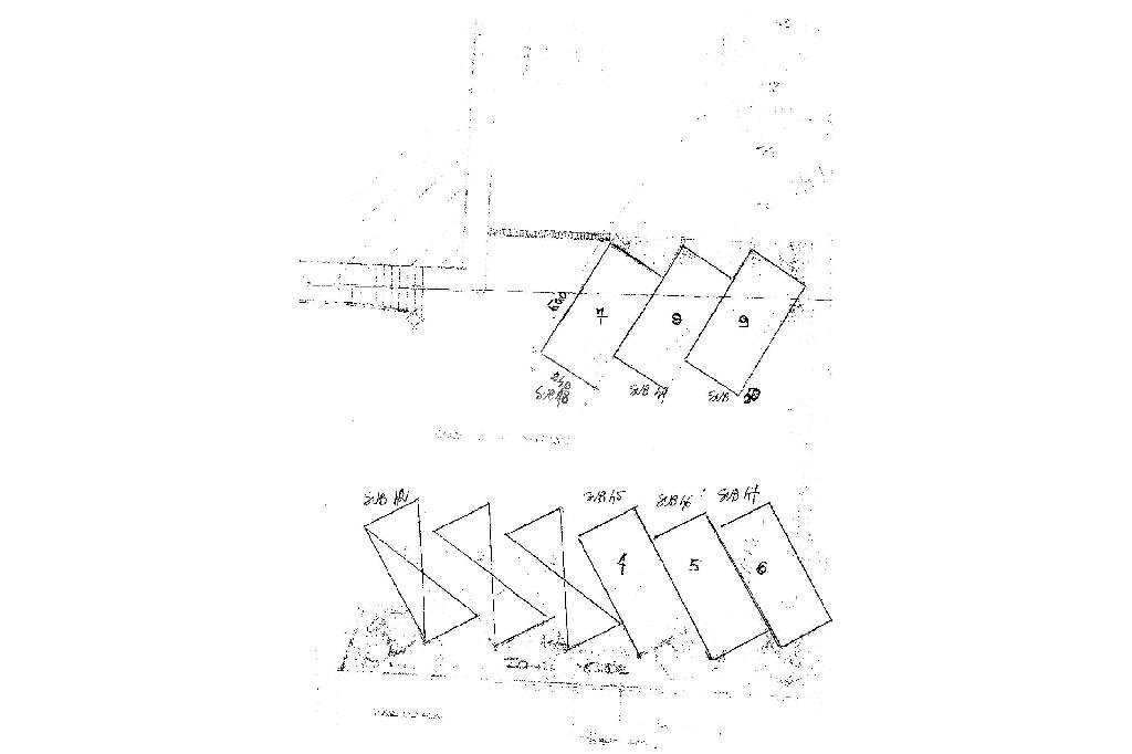 Parking space via Giuseppe Massarenti, Bologna (neighborhood Massarenti) - floor plans 1