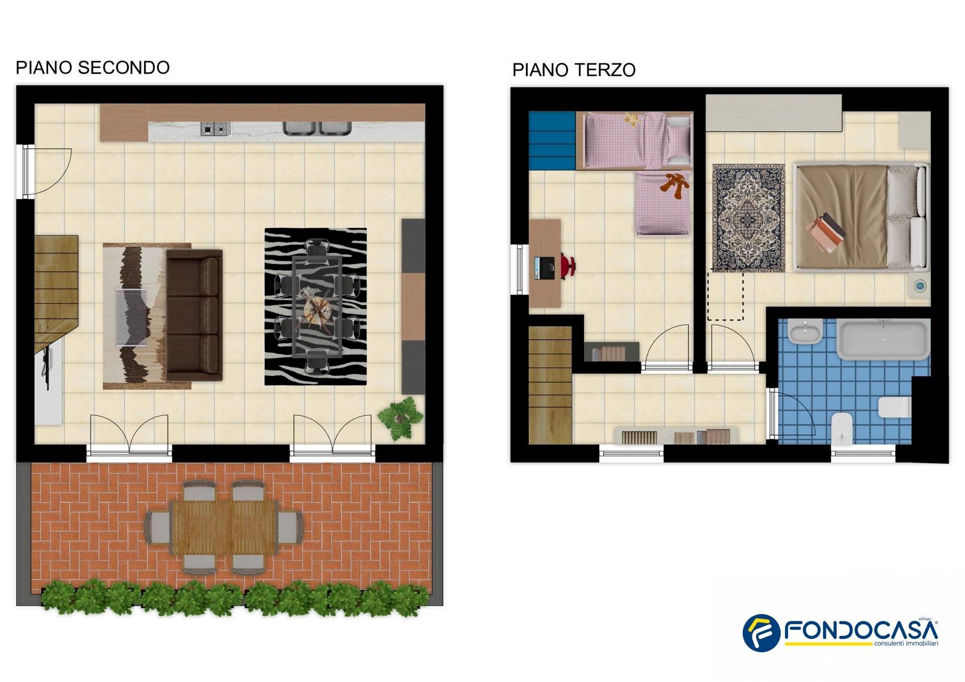 Foto 29 - Trilocale Viale Enrico Toti, Loano - planimetria 1