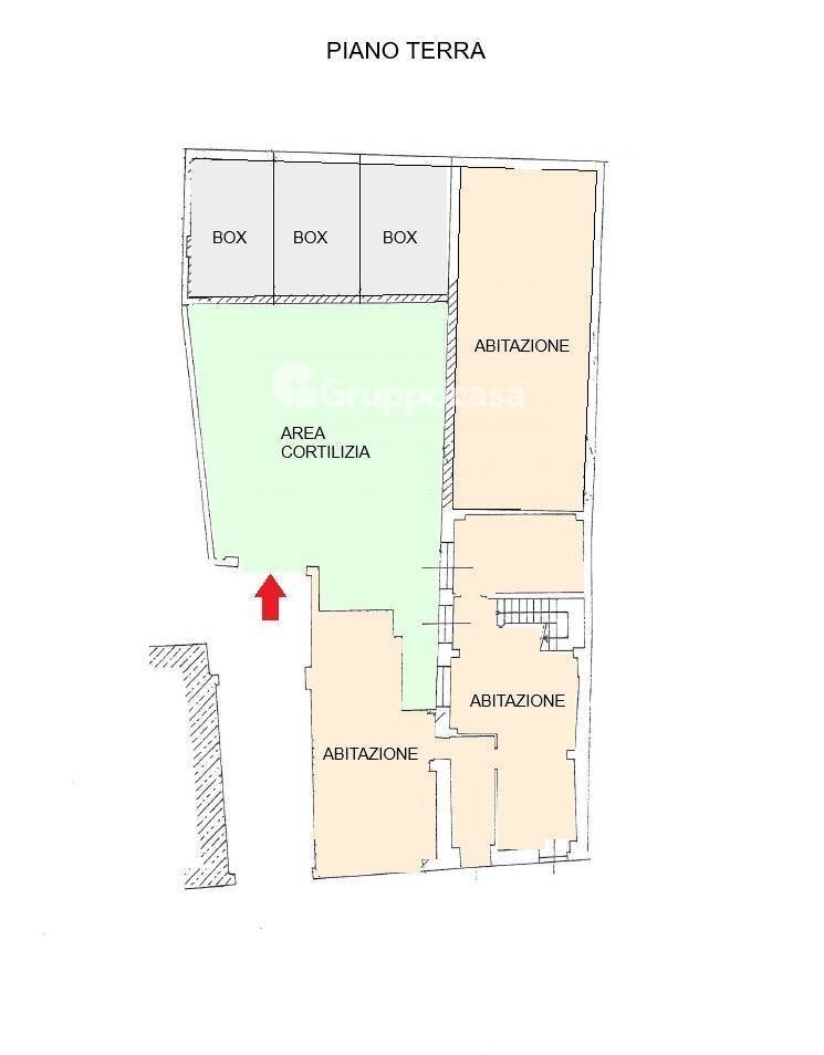 Foto 34 - Stabile - Palazzo Piazza San Martino
 
28, Inveruno - planimetria 1