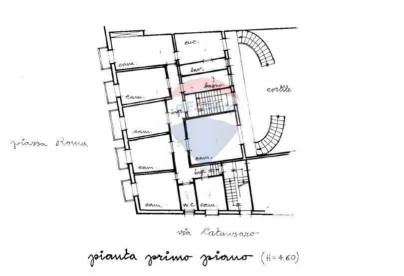 Pianta 2D - Appartamento Piazza Roma
 
9, Biancavilla - planimetria 1