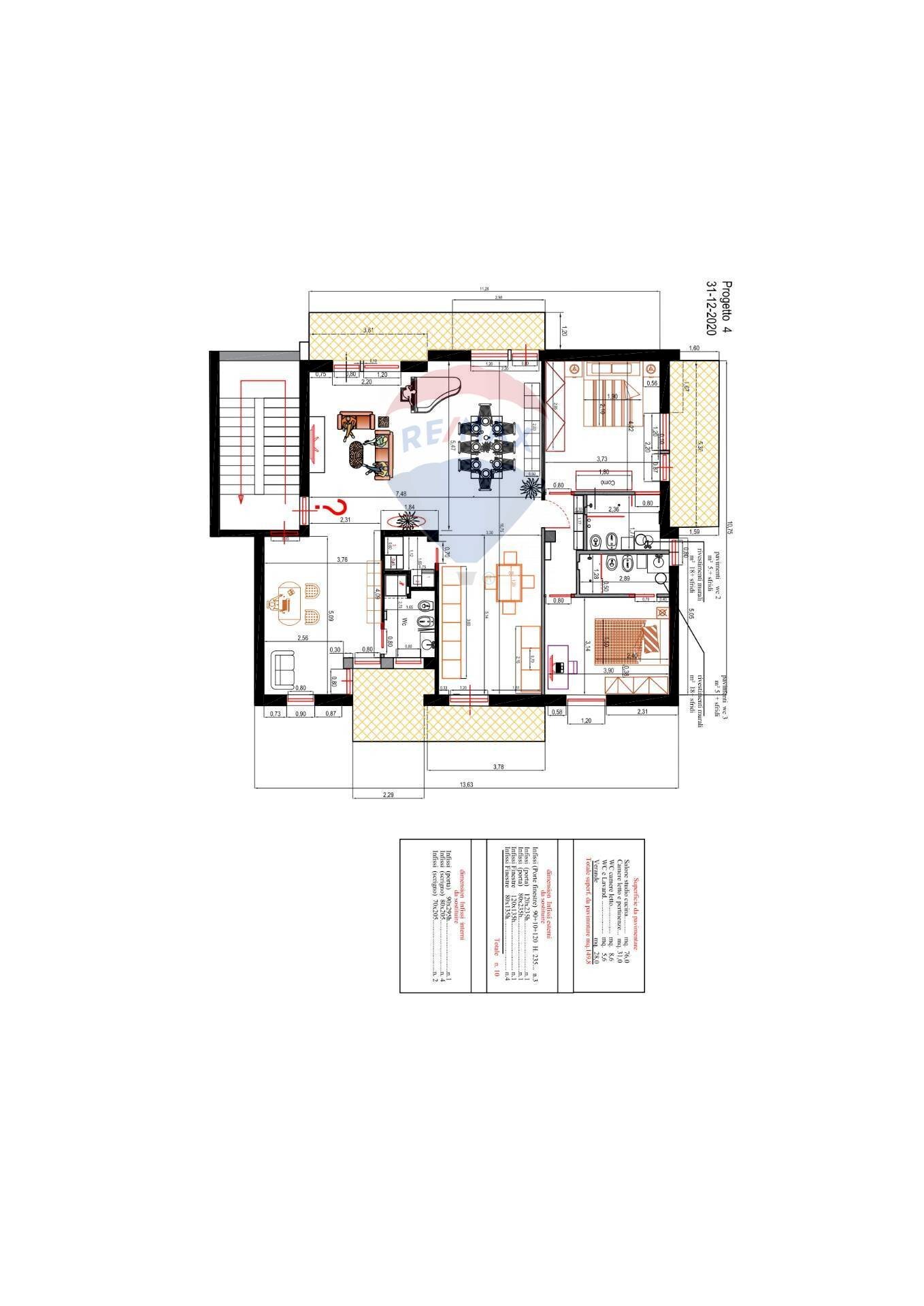 Pianta 2D - Apartment VIA COLA DI RIENZO
 
18/20, Ramacca - floor plans 1