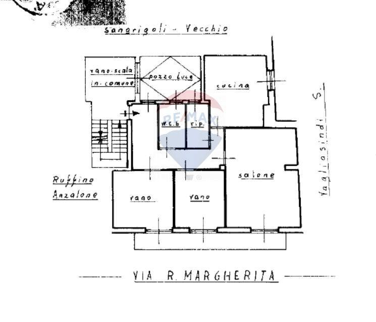 Pianta 2D - Appartamento VIA REGINA MARGHERITA
 
56, Randazzo - planimetria 1