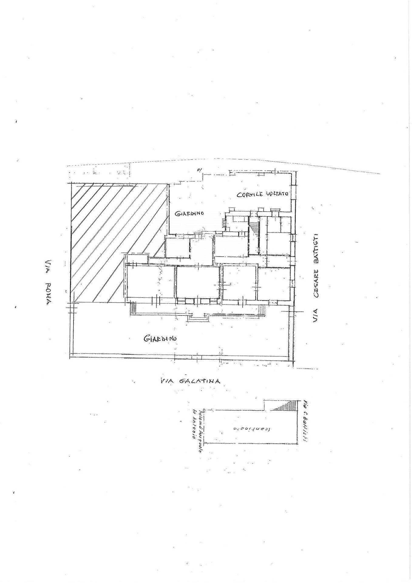 Foto 35 - Villa Via Galatina
 
76, Sogliano Cavour - planimetria 1