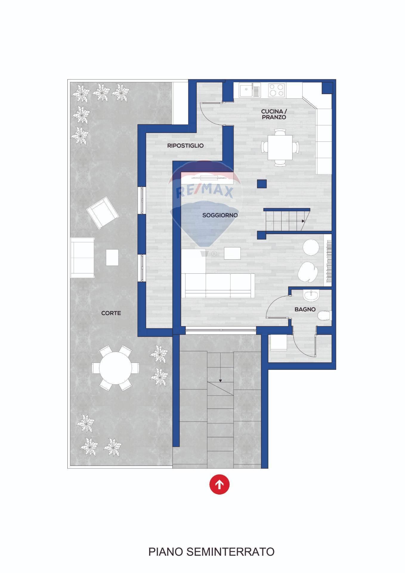 Pianta 2D - Casa indipendente Via Brigata Sassari
 
48, Tissi - planimetria 1