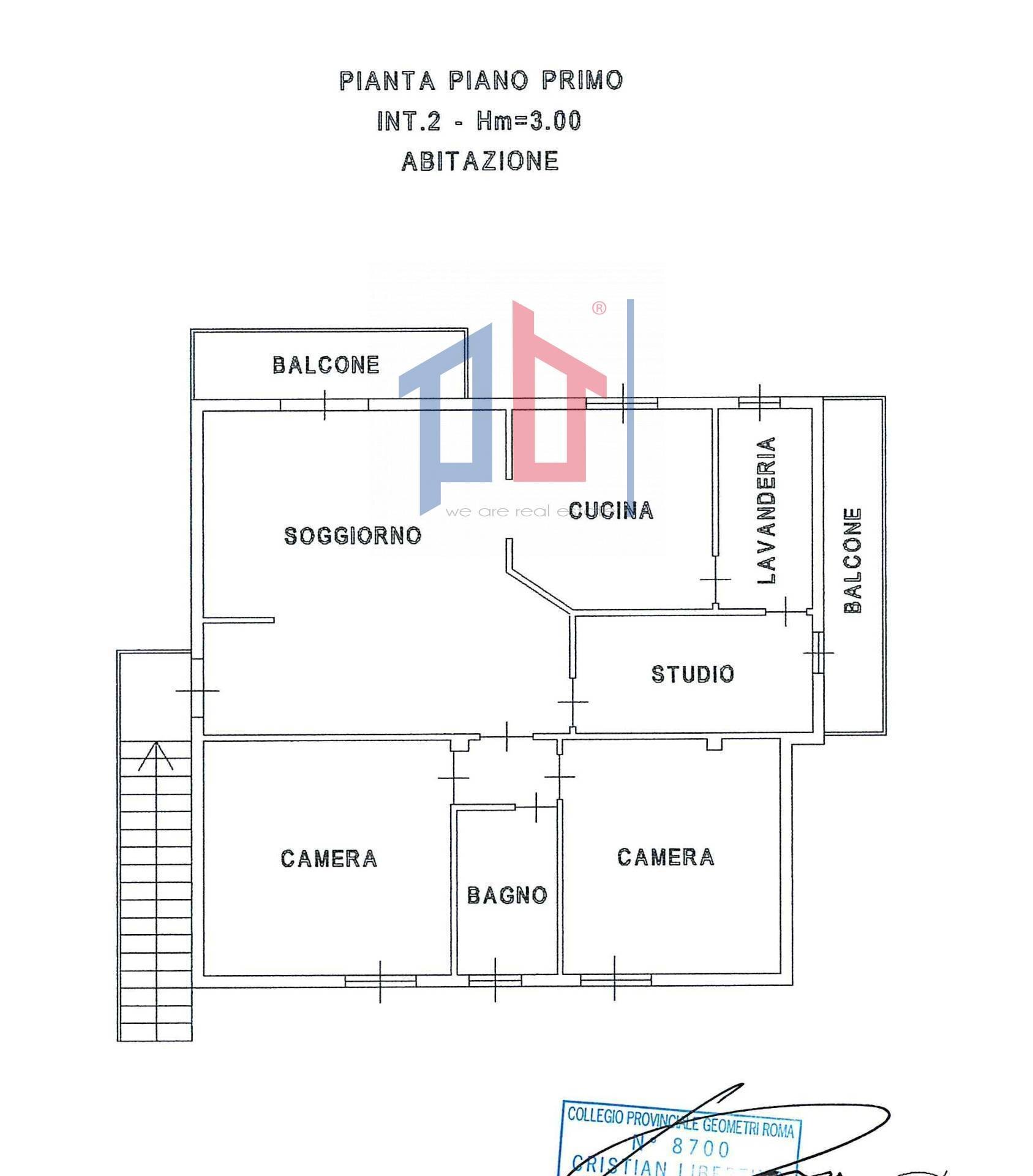 Foto 19 - Four-room apartment Via Mar Nero, Pomezia - floor plans 1