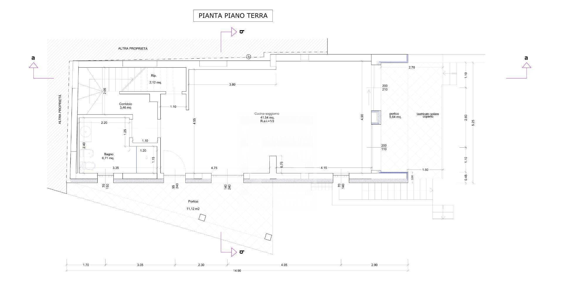 Foto 40 - Villa Broli, Calcinato - floor plans 1