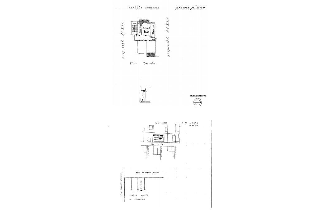 Quadrilocale Via trento, Volpiano - planimetria 1