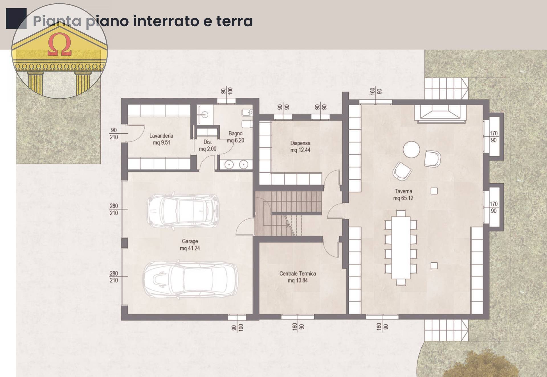 Foto 12 - Villa Ponzano Veneto - floor plans 1