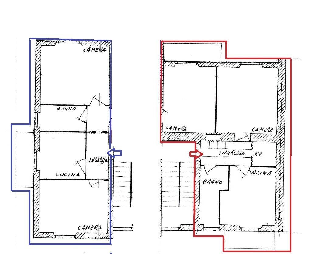 Foto 5 - Bilocale via delle Vigne
 
58 b, Roma - planimetria 1