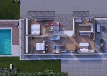 Pianta 3D - Appartamento Via Carlo Cattaneo
 
1, Monterotondo - foto 5