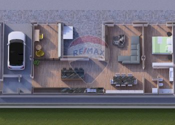 Pianta 3D - Appartamento Via Carlo Cattaneo
 
1, Monterotondo - foto 4