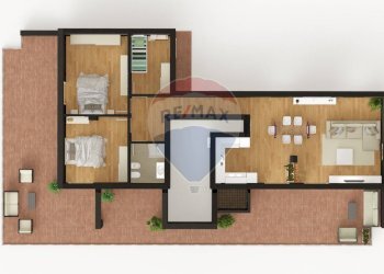 Pianta 3D - Appartamento Via Geremia
 
23, Catania - foto 45