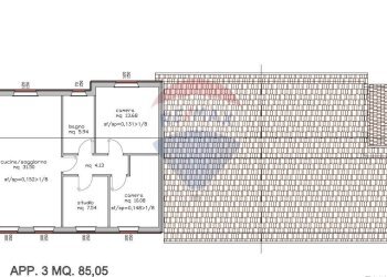 Pianta 2D - Appartamento via Ancona
 
100, Jesi - foto 6