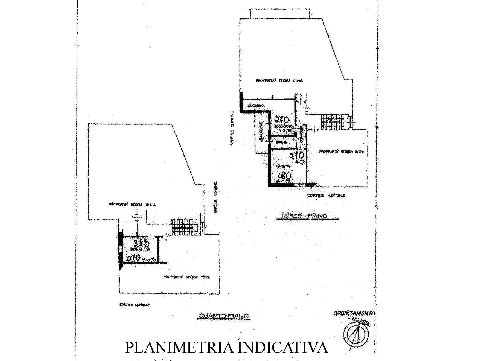 Foto 15 - Bilocale Via Principe Amedeo, Cesana Torinese - planimetria 1