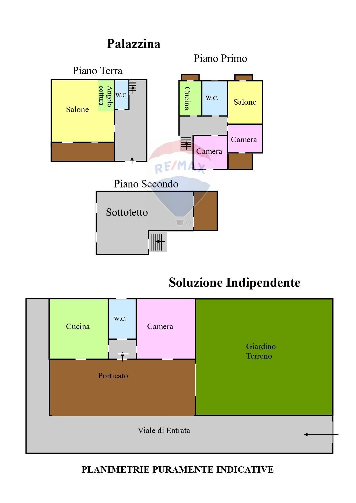 Foto 2 - Casa indipendente Minturno - planimetria 1