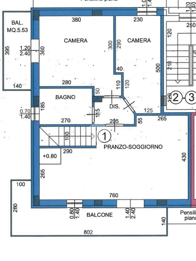 Three-room apartment Via Alfredo Binda, Gatteo - photo 1