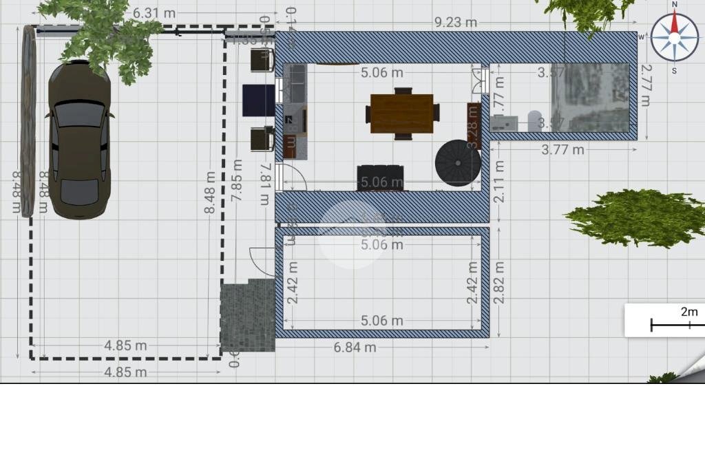 Semi-detached house Via medico ball, Almese - floor plans 1