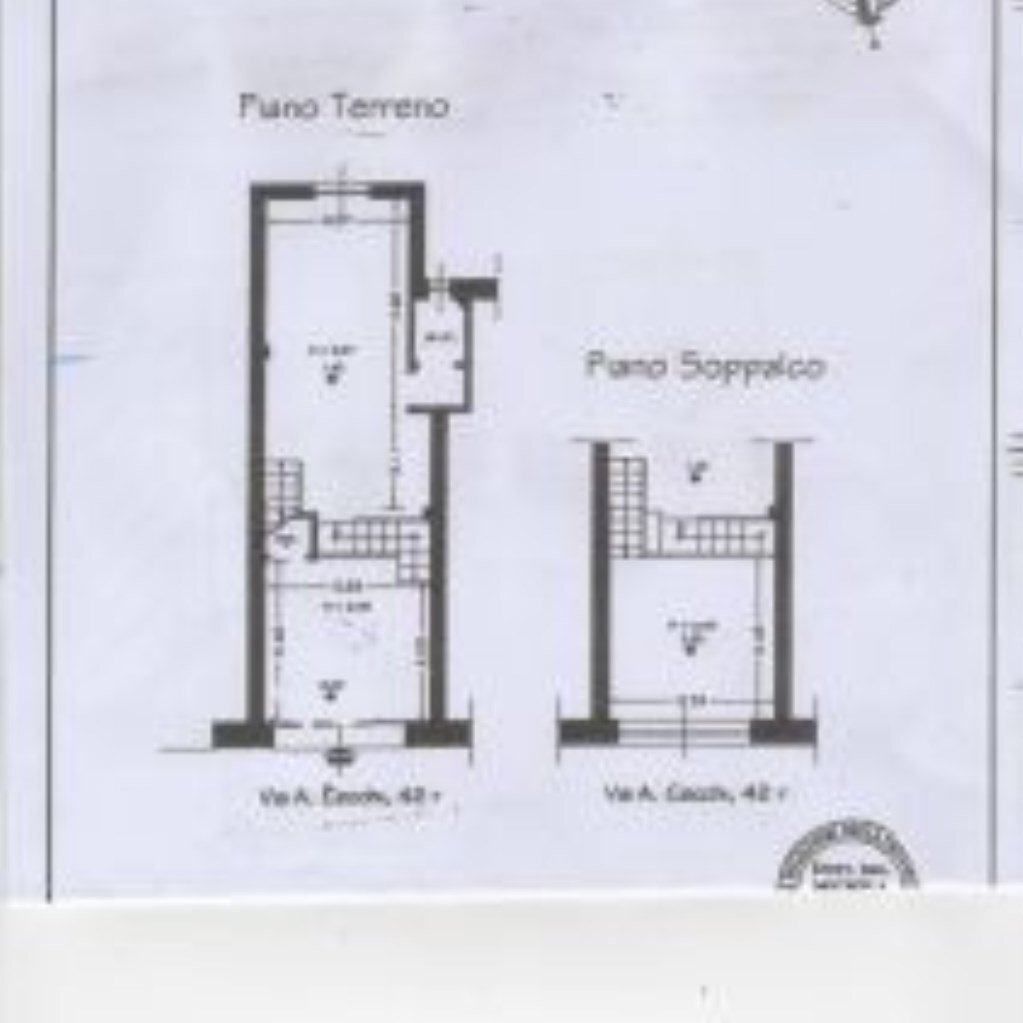 Negozio Via Antonio Cecchi, 42, Genova - planimetria 1