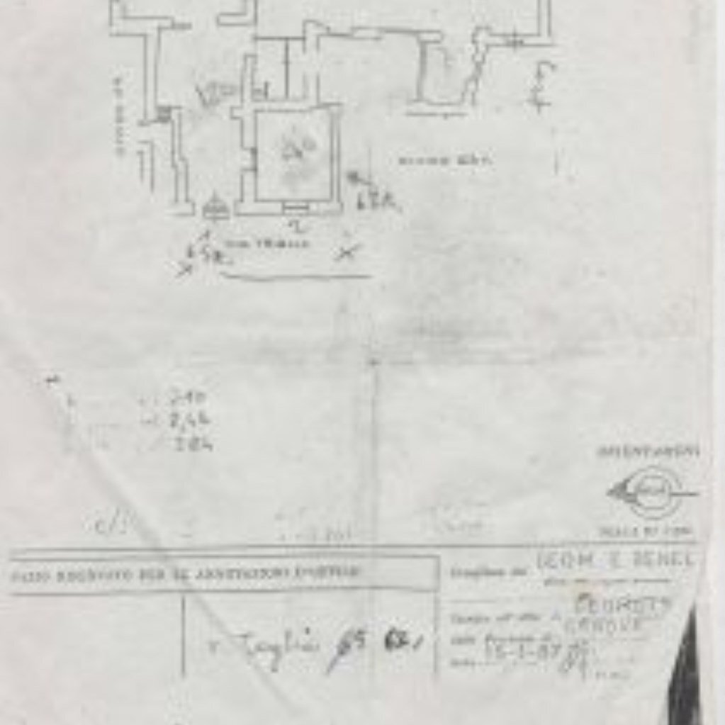 Shop Via Teglia, Genova - floor plans 1