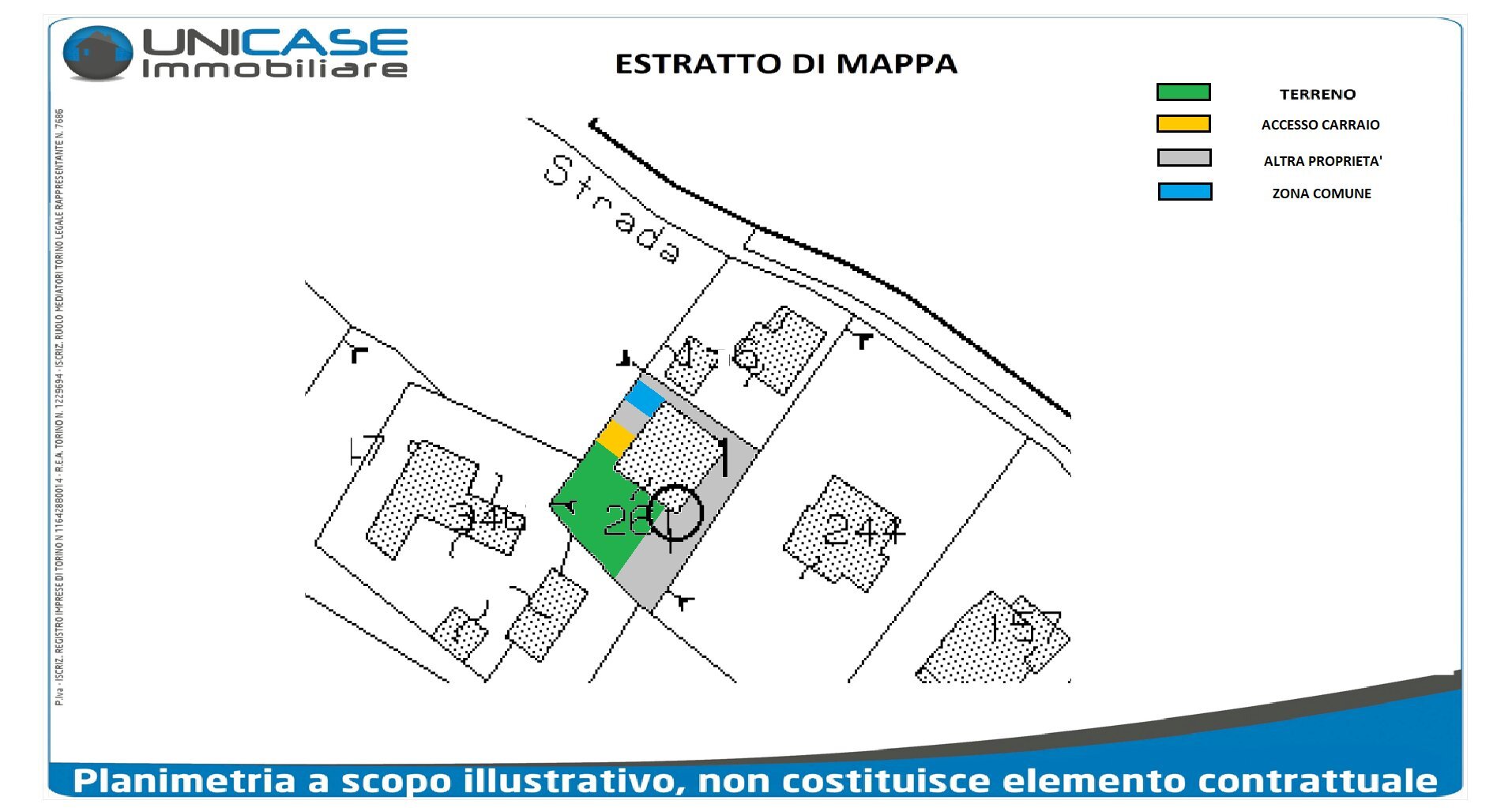 Appartamento in Villa Via della Ressia, 16, San Secondo di Pinerolo - planimetria 1