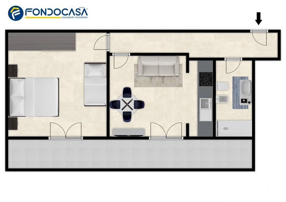 Foto 23 - Bilocale via dei Capello
 
2, Albisola Superiore - planimetria 1