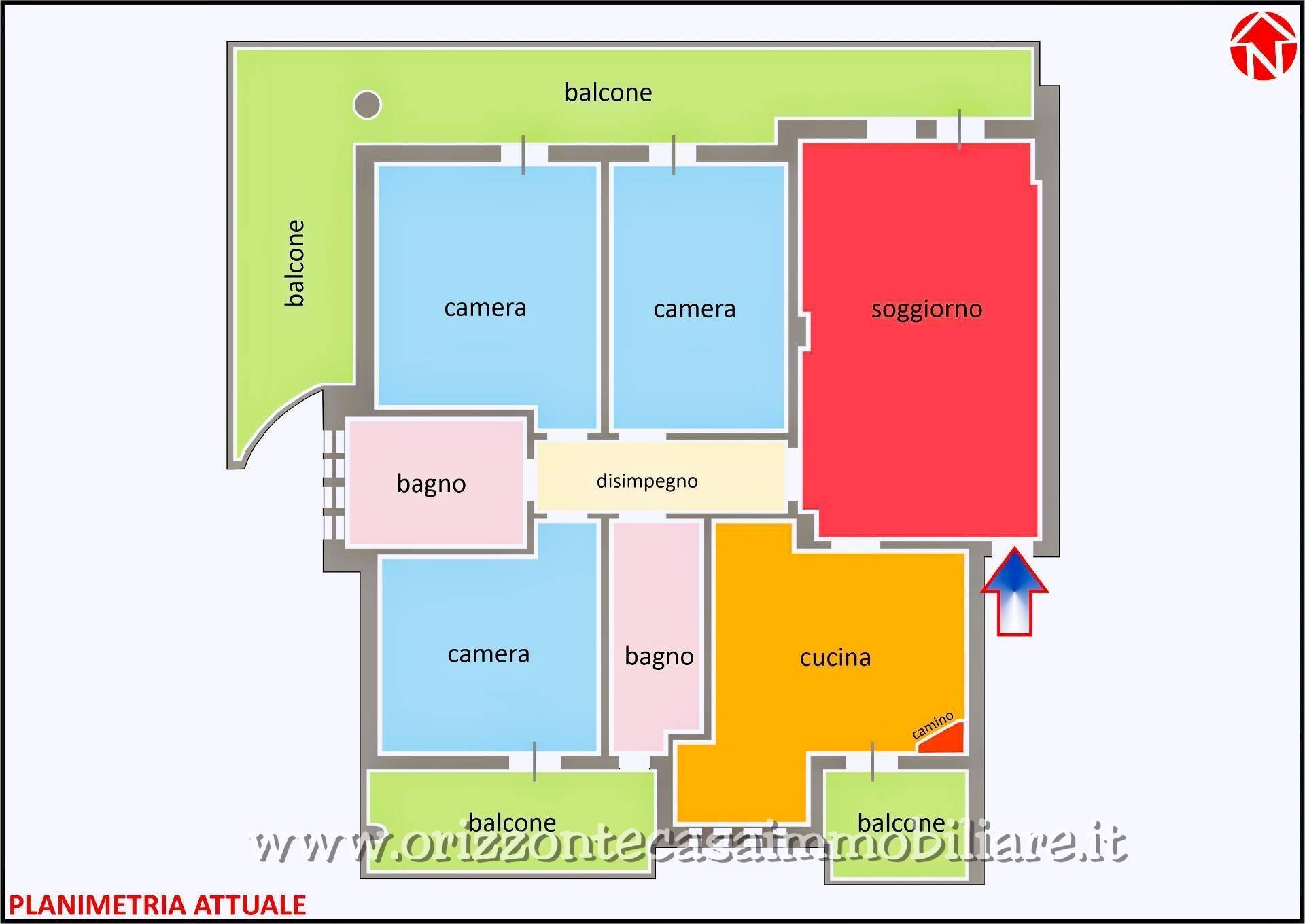 Foto 53 - Appartamento Ascoli Piceno - planimetria 1