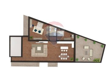 Pianta 2D - Appartamento Via Etnea
 
192, Tremestieri Etneo - foto 6