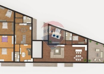 Pianta 2D - Appartamento Via Etnea
 
192, Tremestieri Etneo - foto 4