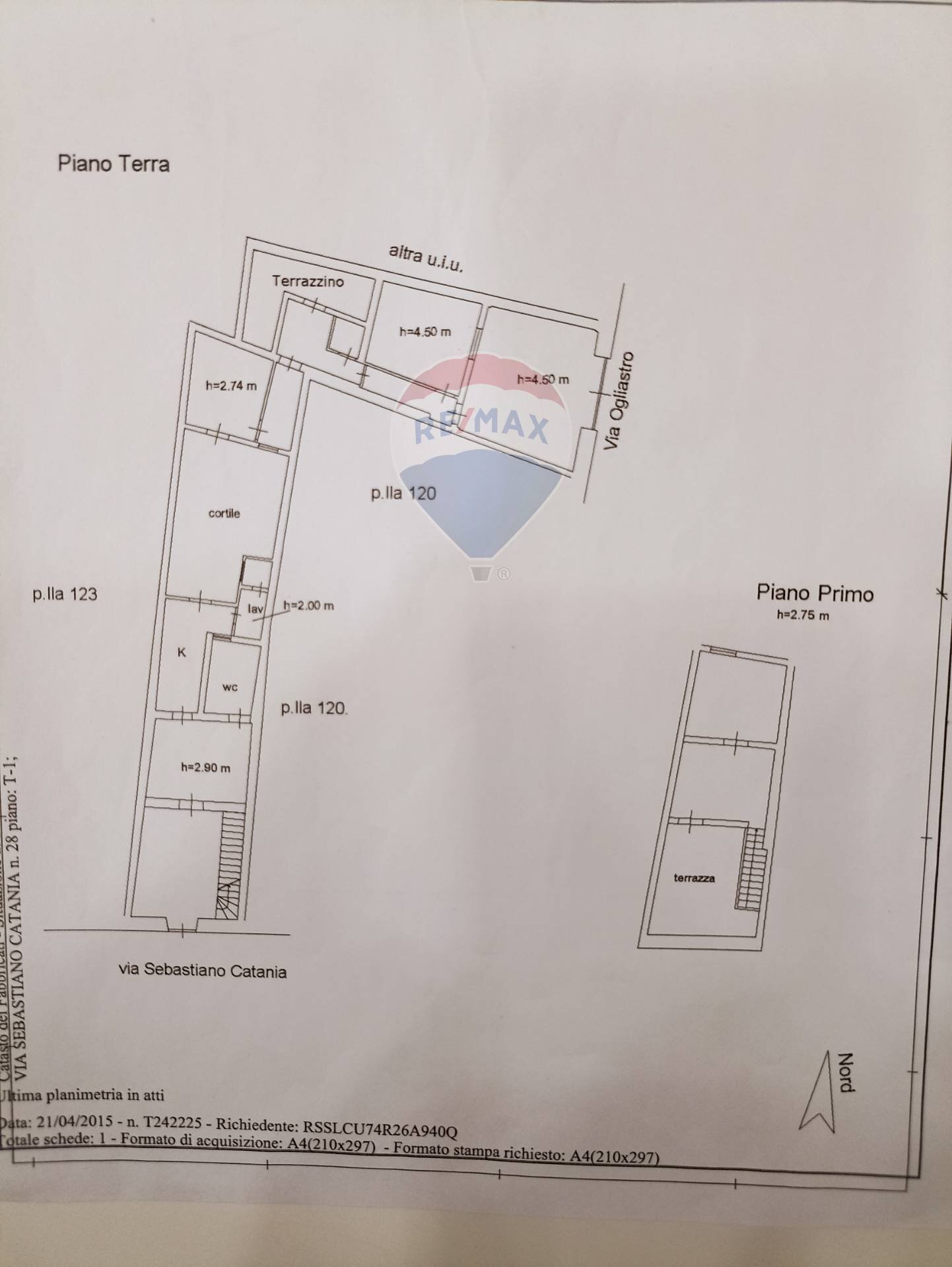 Pianta 2D - Casa indipendente via Sebastiano Catania
 
28, Catania - planimetria 1