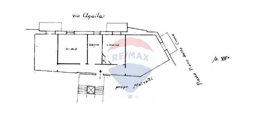 Pianta 2D - Appartamento Vicolo Aquila
 
3, Foggia - planimetria 1