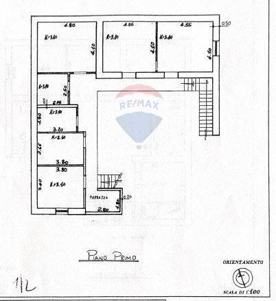 Pianta 2D - Independent house Via Vico Nuovo
 
27, Carinola - floor plans 1