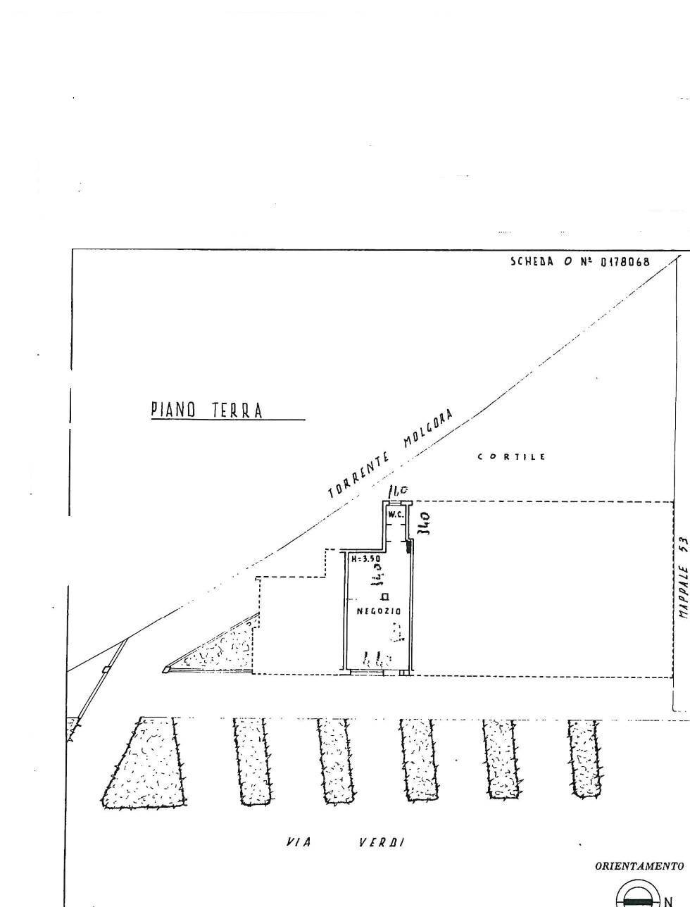 Foto 10 - Negozio VIA VERDI
 
28/30, Melzo - planimetria 1