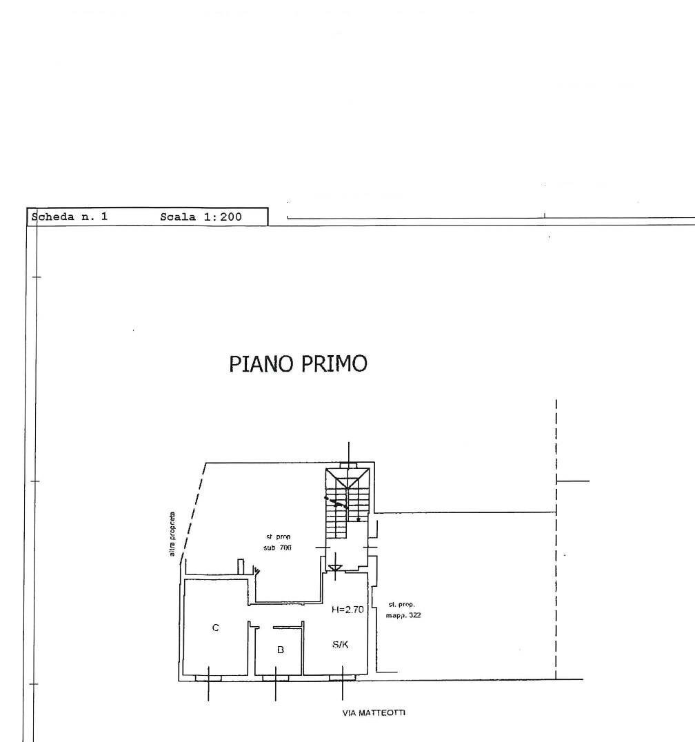 Foto 6 - Two-room apartment VIA MATTEOTTI
 
23, Vaprio d'Adda - floor plans 1