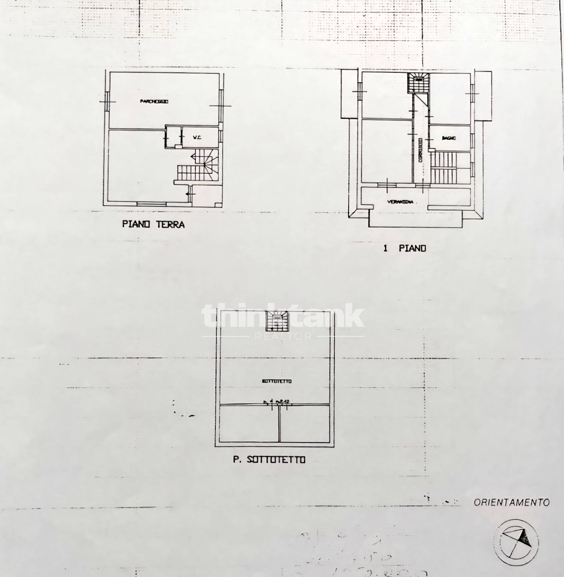 Foto 38 - Villa Via Butera, Siracusa - planimetria 1