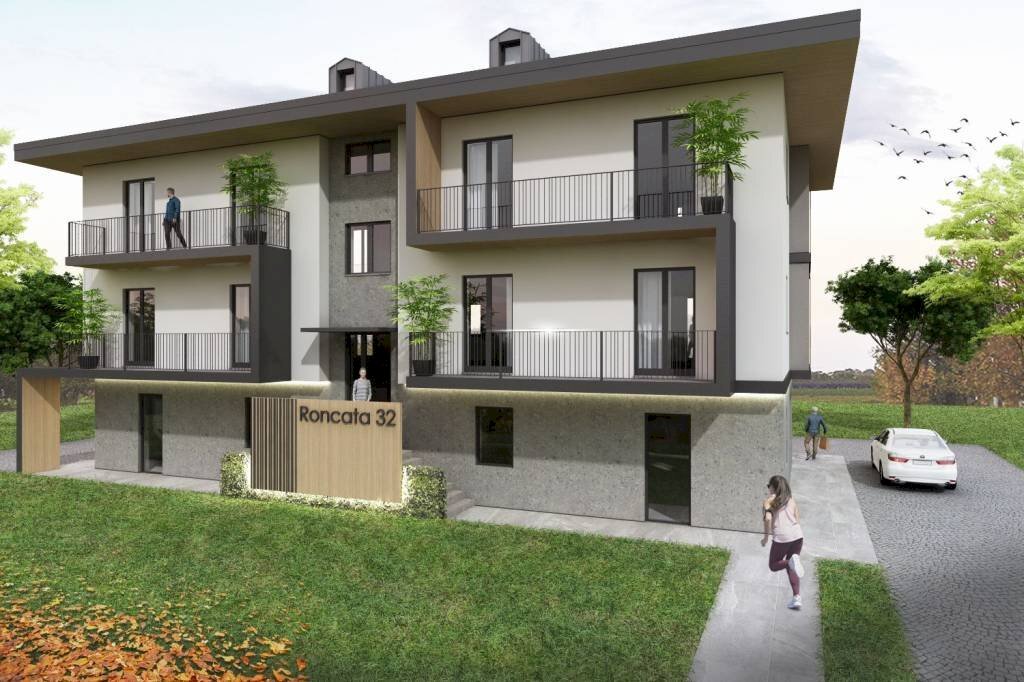 Facciata - Quadrilocale via Roncata, 32, frazione Madonna dell'Olmo, Cuneo - foto 1