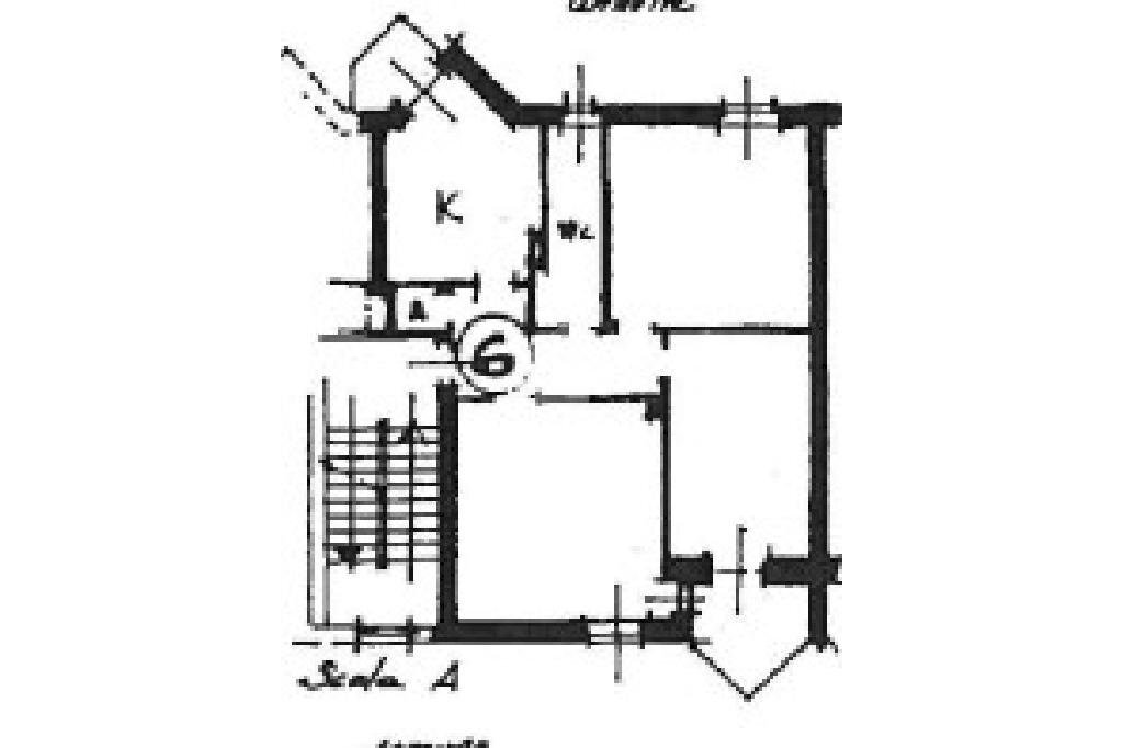 Four-room apartment Via del Santuario, Leini - floor plans 1
