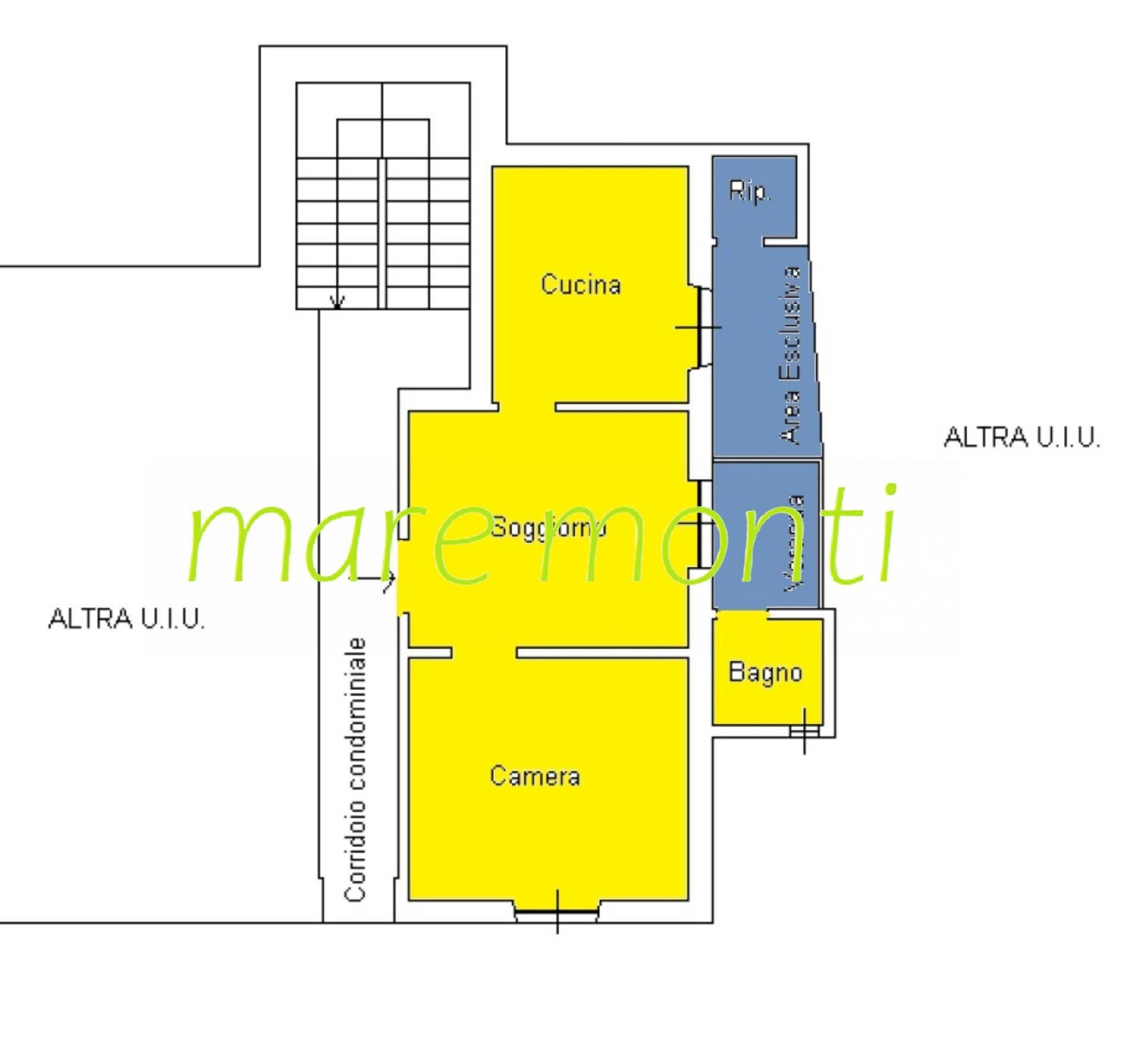 Foto 2 - Appartamento via marmorassi, Savona - planimetria 1