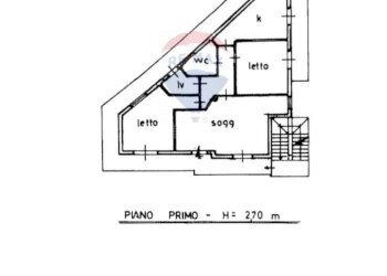 Pianta 2D - Trilocale Via Macello
 
10, Catania - foto 18