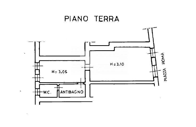 Foto 5 - Ufficio Piazza Roma
 
8, Persico Dosimo - planimetria 1