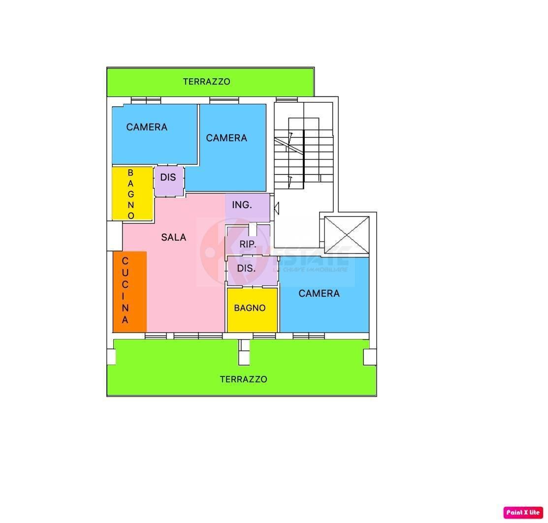 Foto 67 - Appartamento Via Canepa
 
1, Alghero - planimetria 1