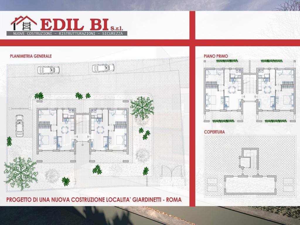 Foto 21 - Three-room apartment Via Alenda
 
77, Roma - floor plans 1
