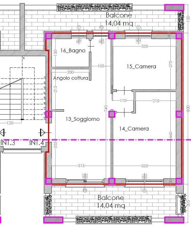 Foto 21 - Trilocale Via Alenda
 
77, Roma - planimetria 1