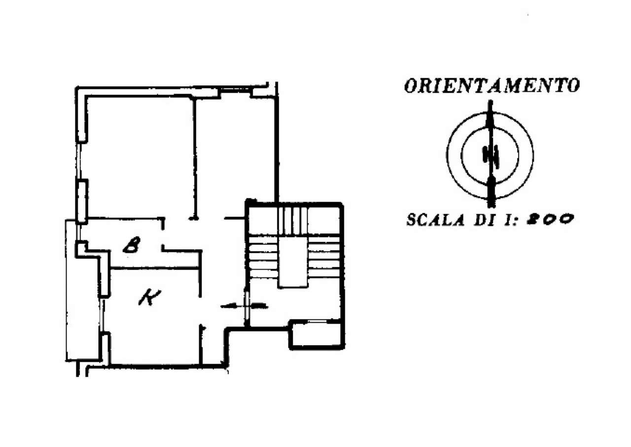 Planimetria  - Four-room apartment VIA MARCHISIO, Genova - floor plans 1