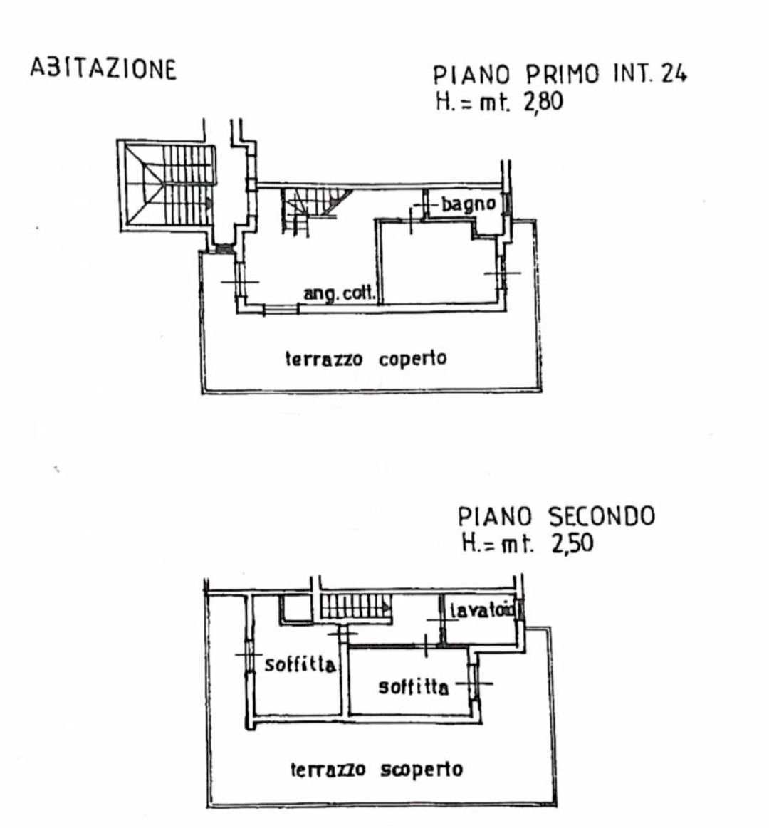 Quadrilocale largo Rodolfo Villani, Roma - planimetria 1