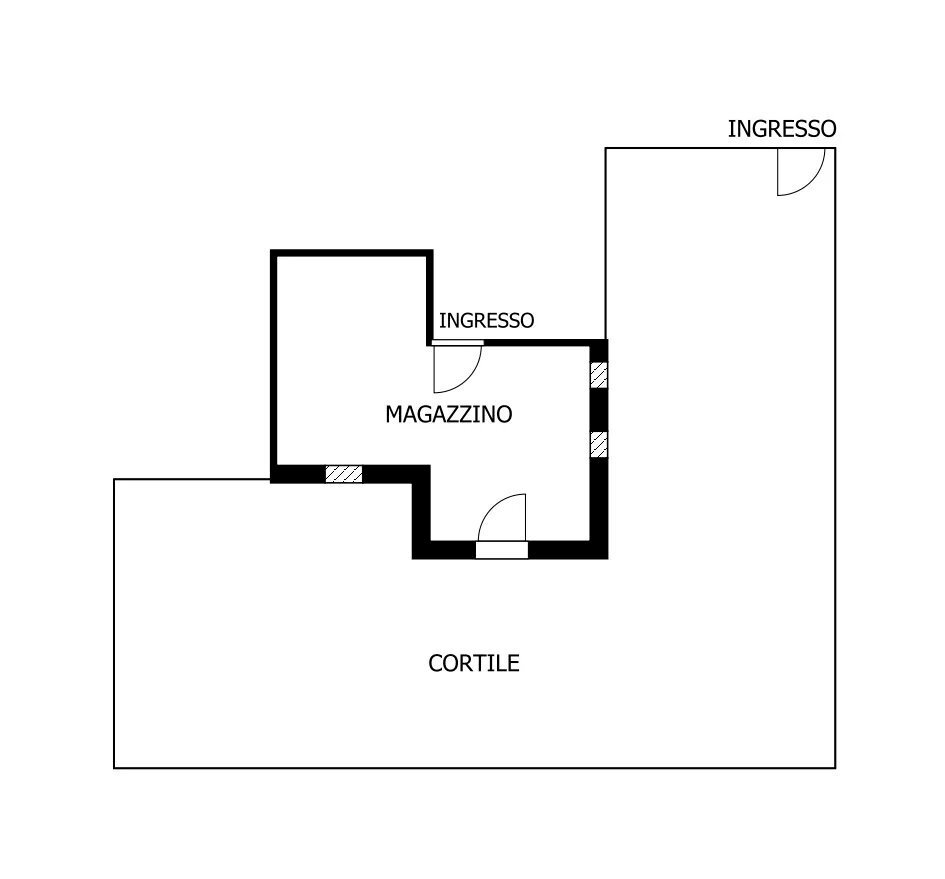Planimetria - Magazzino Sestri Levante - foto 1
